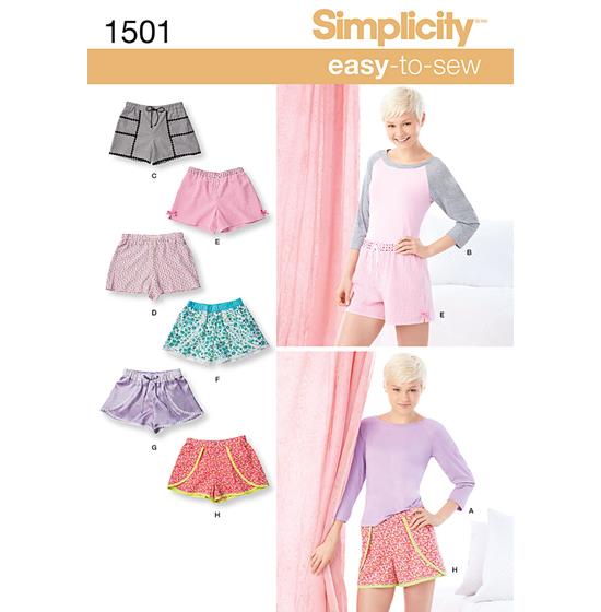 Simplicity 1501A snitmønster