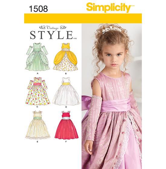 Simplicity 1508A snitmønster