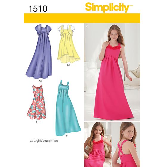 Simplicity 1510AA snitmønster