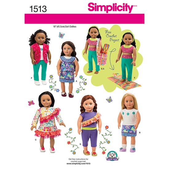 Simplicity 1513OS snitmønster