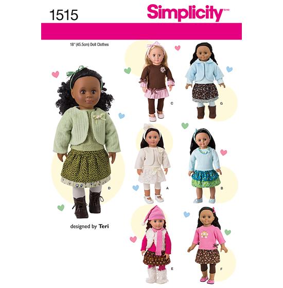 Simplicity 1515OS snitmønster