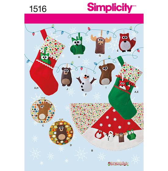 Simplicity 1516OS snitmønster