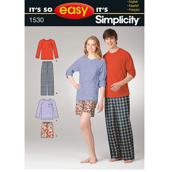 Simplicity 1530A snitmønster