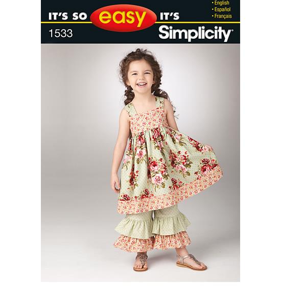 Simplicity 1533A snitmønster