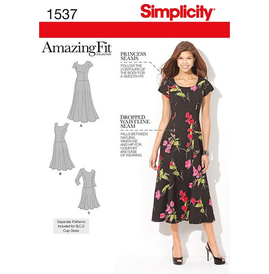 Simplicity 1537AA snitmønster