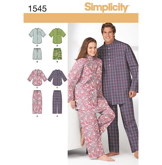 Simplicity 1545BB snitmønster