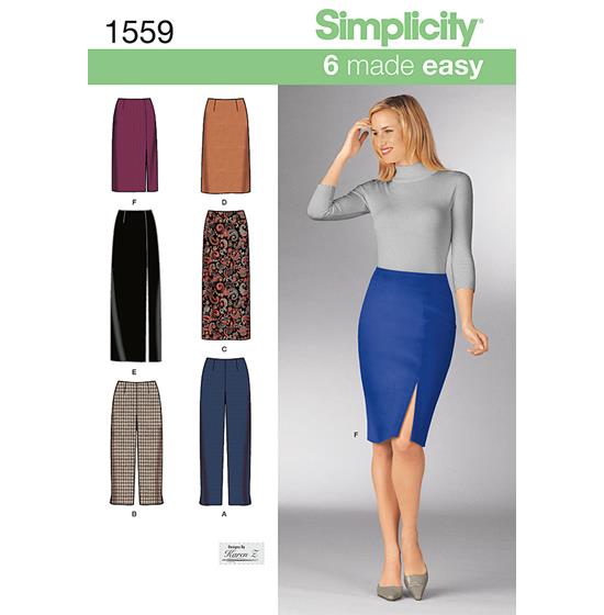 Simplicity 1559UU snitmønster