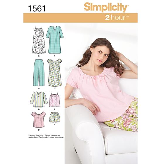 Simplicity 1561AA snitmønster