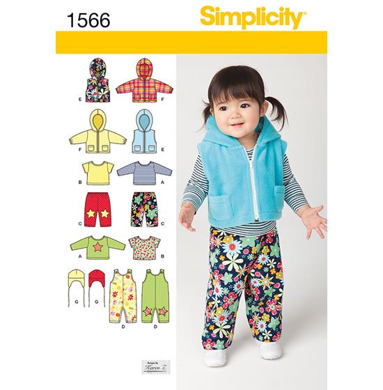 Simplicity 1566A snitmønster