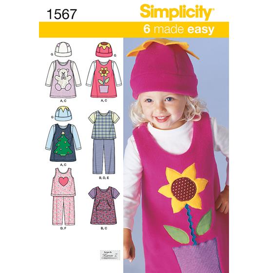 Simplicity 1567A snitmønster