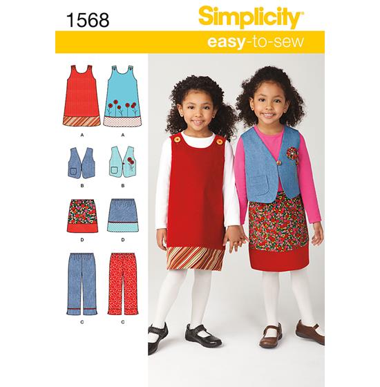 Simplicity 1568A snitmønster