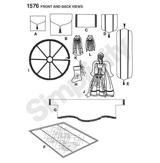 Simplicity 1576OS snitmønster