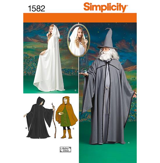 Simplicity 1582A snitmønster