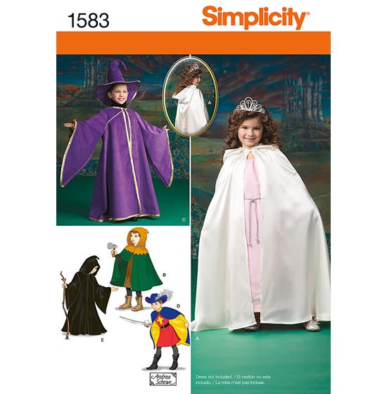 Simplicity 1583A snitmønster