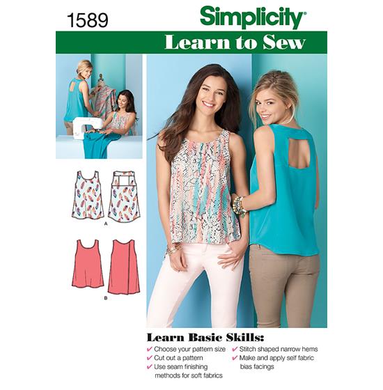 Simplicity 1589A snitmønster