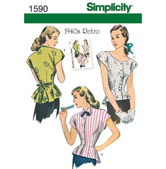 Simplicity 1590U5 snitmønster