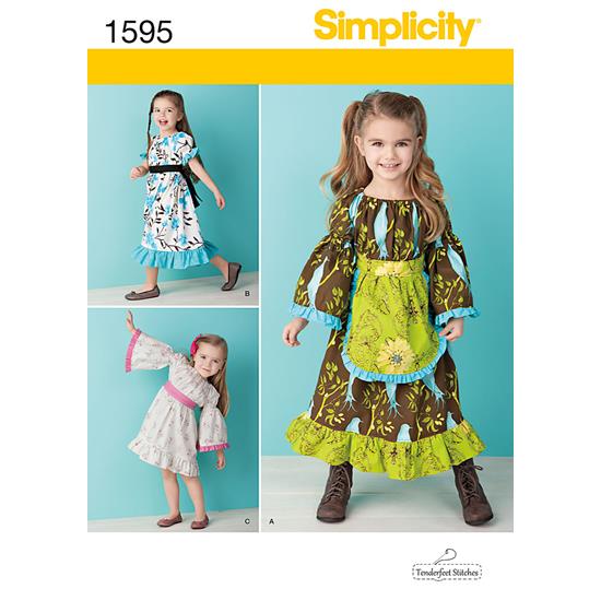 Simplicity 1595AA snitmønster