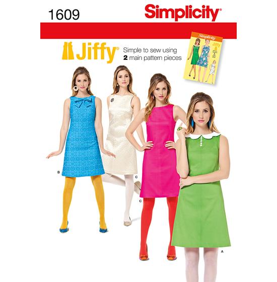 Simplicity 1609R5 snitmønster