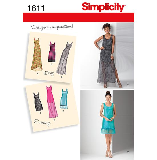 Simplicity 1611H5 snitmønster