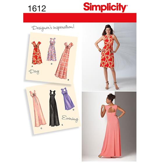 Simplicity 1612AA snitmønster