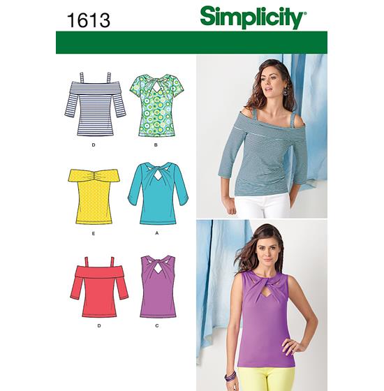 Simplicity 1613P5 snitmønster