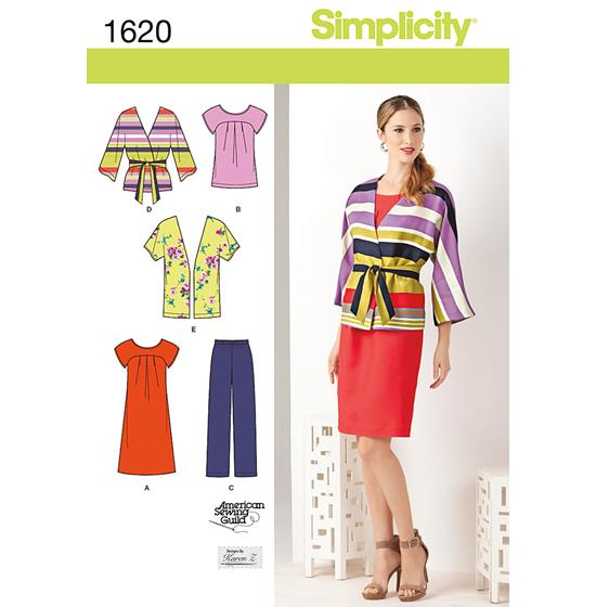 Simplicity 1620BB snitmønster