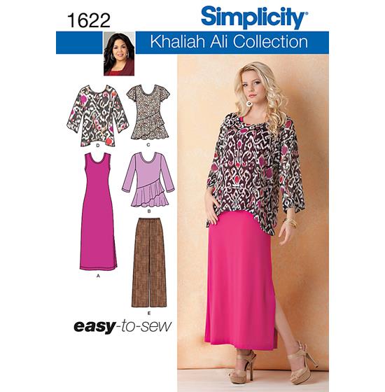 Simplicity 1622AA snitmønster