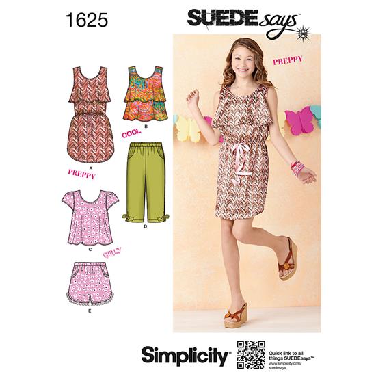 Simplicity 1625BB snitmønster