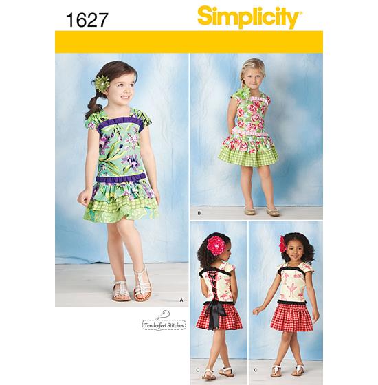 Simplicity 1627A snitmønster