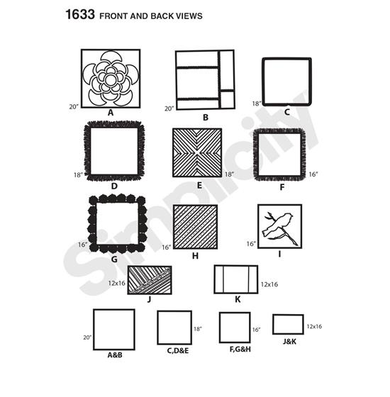 Simplicity 1633OS snitmønster