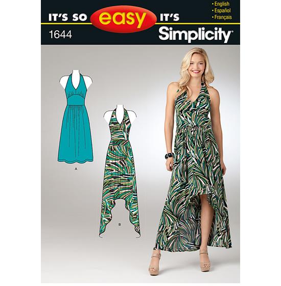 Simplicity 1644A snitmønster