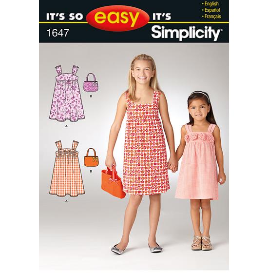 Simplicity 1647A snitmønster