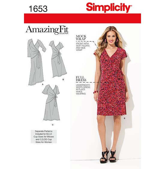 Simplicity 1653AA snitmønster