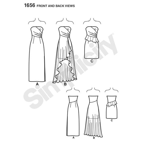 Simplicity 1656D5 snitmønster