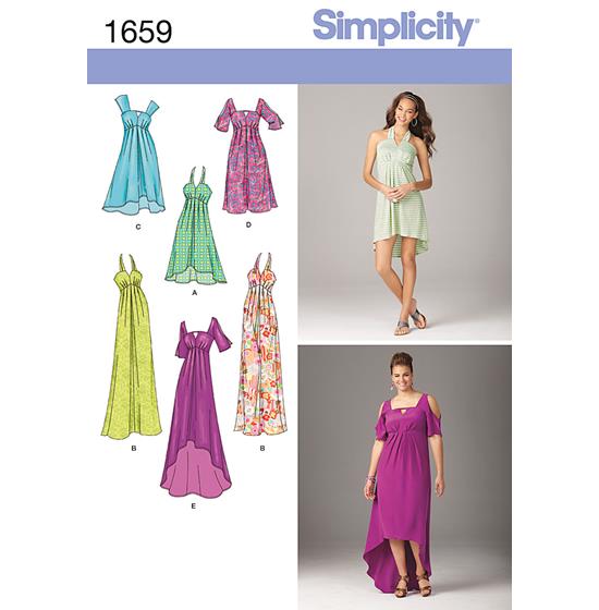 Simplicity 1659BB snitmønster