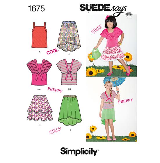 Simplicity 1675K5 snitmønster