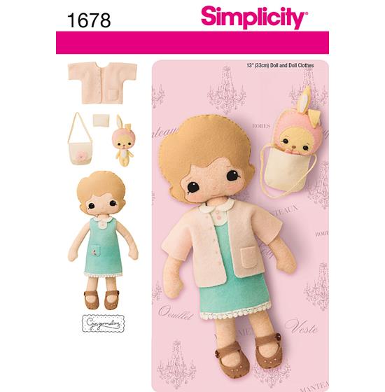 Simplicity 1678OS snitmønster