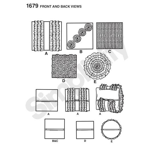 Simplicity 1679OS snitmønster