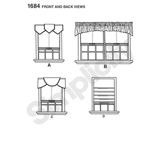 Simplicity 1684OS snitmønster