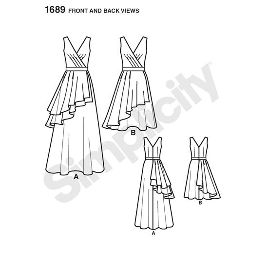 Simplicity 1689D5 snitmønster