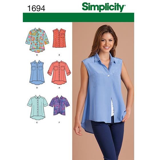 Simplicity 1694A snitmønster