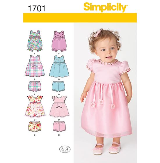 Simplicity 1701A snitmønster