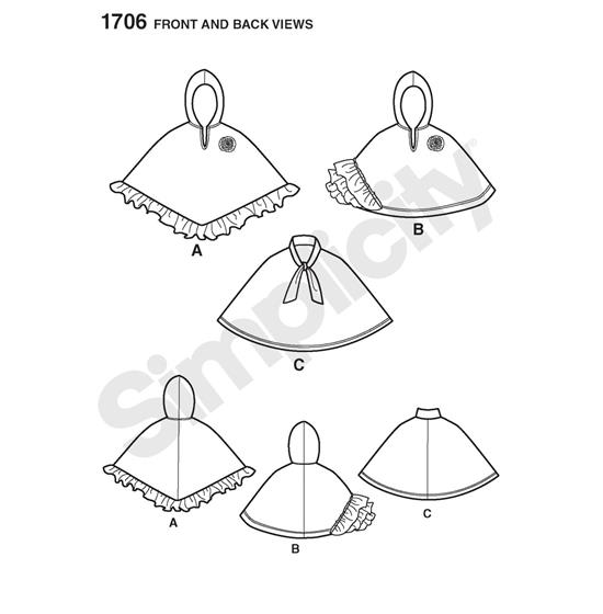 Simplicity 1706A snitmønster