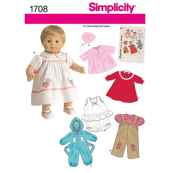 Simplicity 1708OS snitmønster