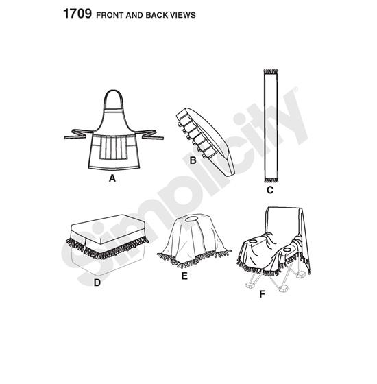 Simplicity 1709OS snitmønster