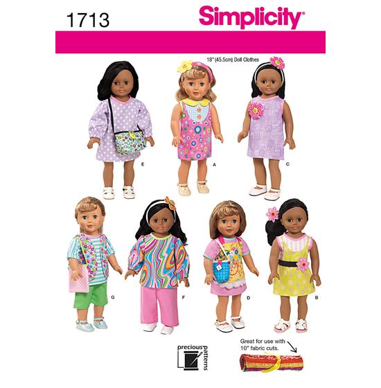 Simplicity 1713OS snitmønster