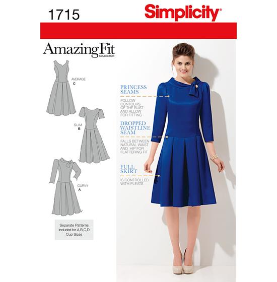 Simplicity 1715D5 snitmønster