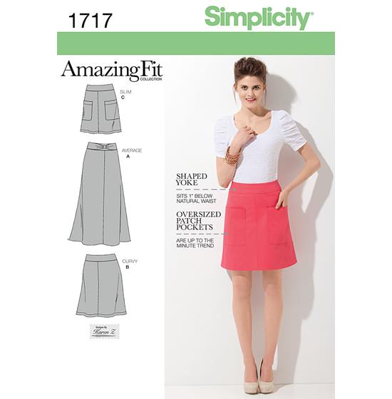 Simplicity 1717H5 snitmønster