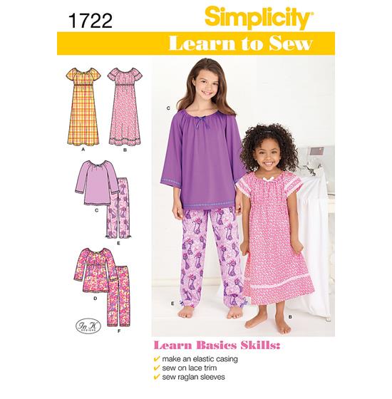 Simplicity 1722HH snitmønster