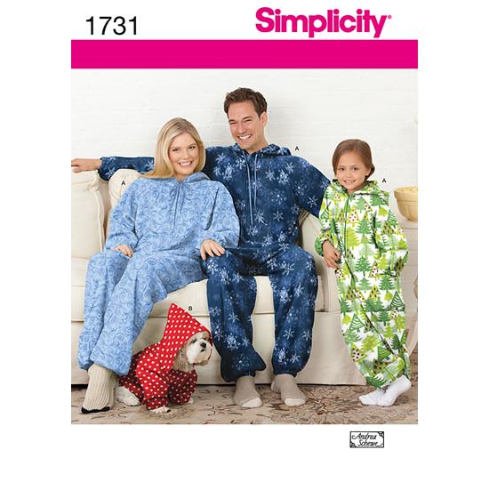 Simplicity 1731A snitmønster